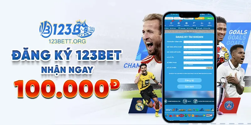 123bet tặng 100k cho người chơi mới đăng ký lần đầu 